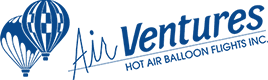 A blue and black logo for air vent